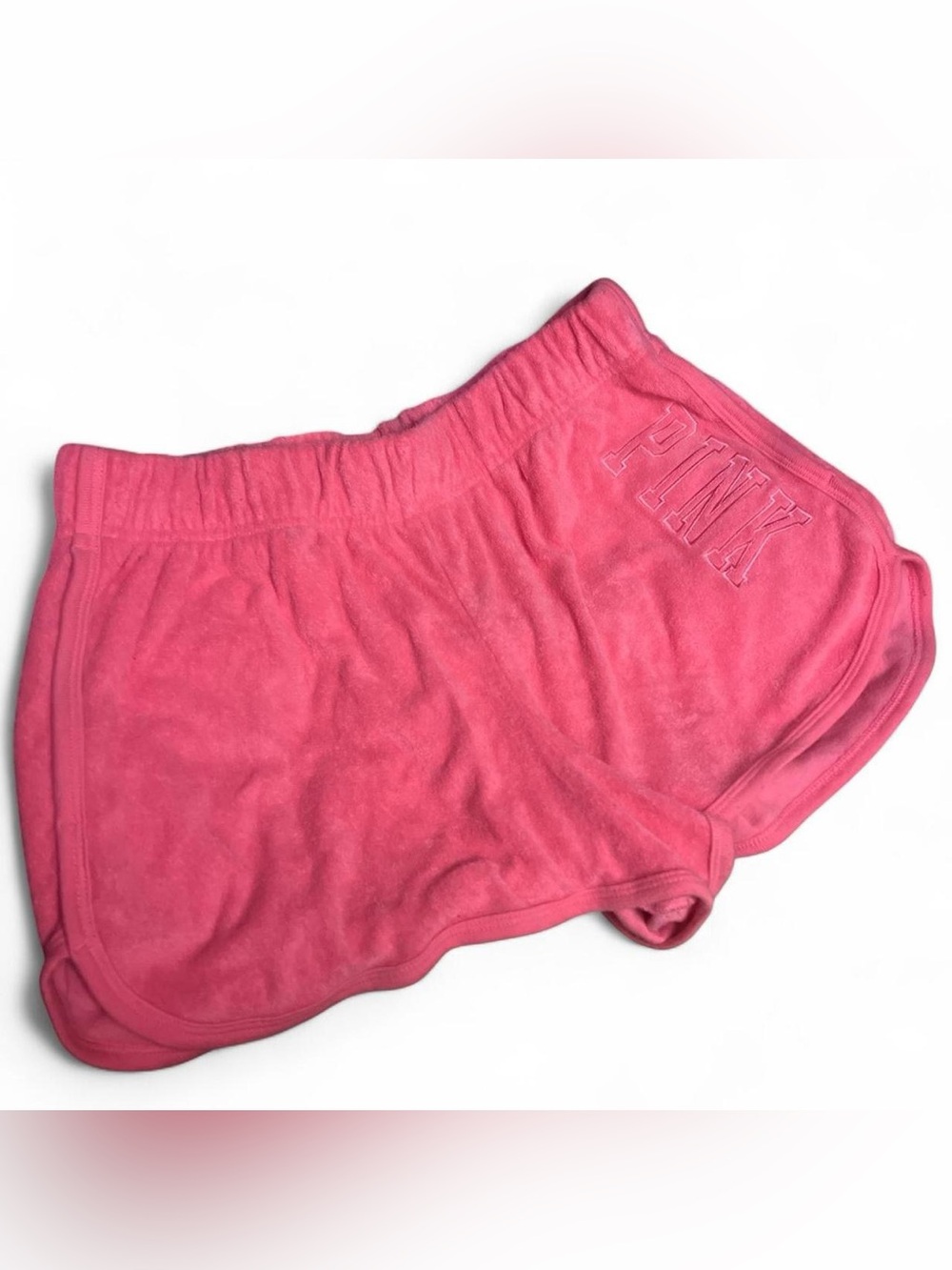 PINK Victoria's Secret Women’s Pink Terry Lounge Shorts